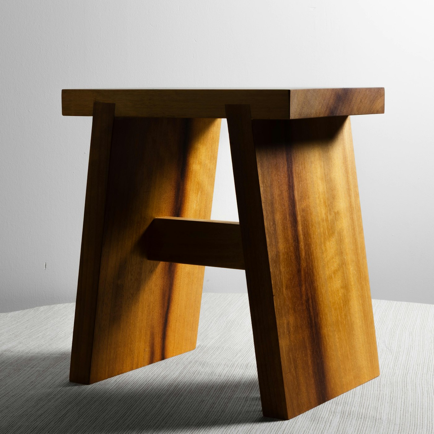 Step Stool, solid oak